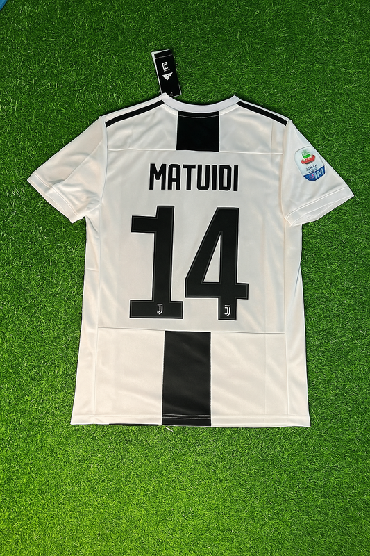 #14 Blaise Matuidi Juventus 2018 2019 Retro Jersey Trikot Soccer Kit