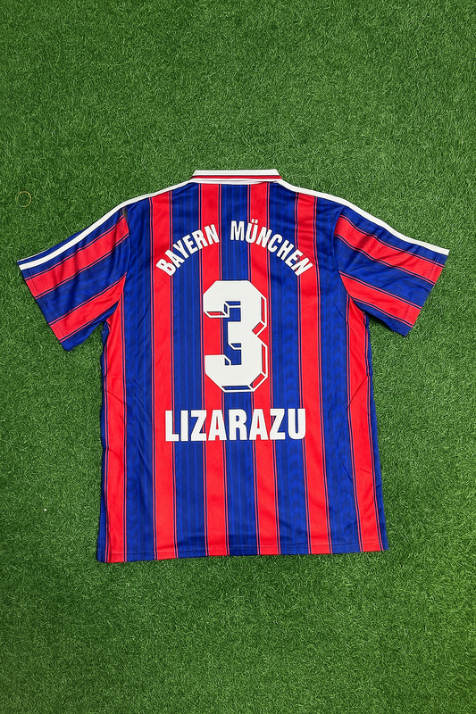 Bixente Lizarazu Bayern Munich Retro Football Jersey Collection