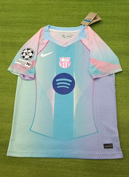 Lamine Yamal Barcelona Home Miami Sunset 2026 Football Jersey
