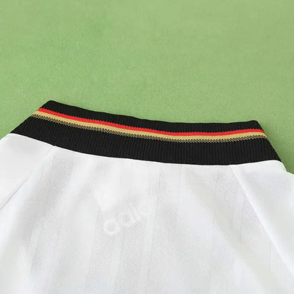 Germany Deutschland 1992 Season Home White Retro Football Jersey