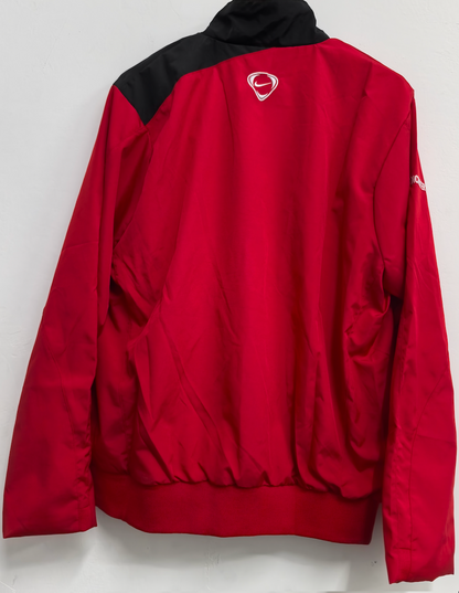 Manchester United Red Retro Windbreaker Jacket Jersey