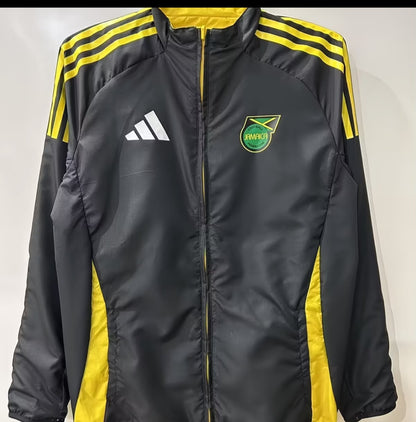 Jamaica Bob Marley Reversible Yellow Green Jacket Both Size Jacket