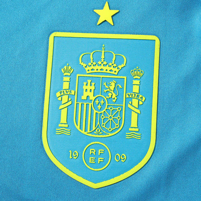 Spain World Cup 2026 Goalkeeper Blue Special Football Jersey