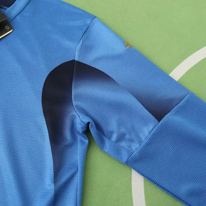 Italy 2006 Season Home Blue Retro Football Jersey