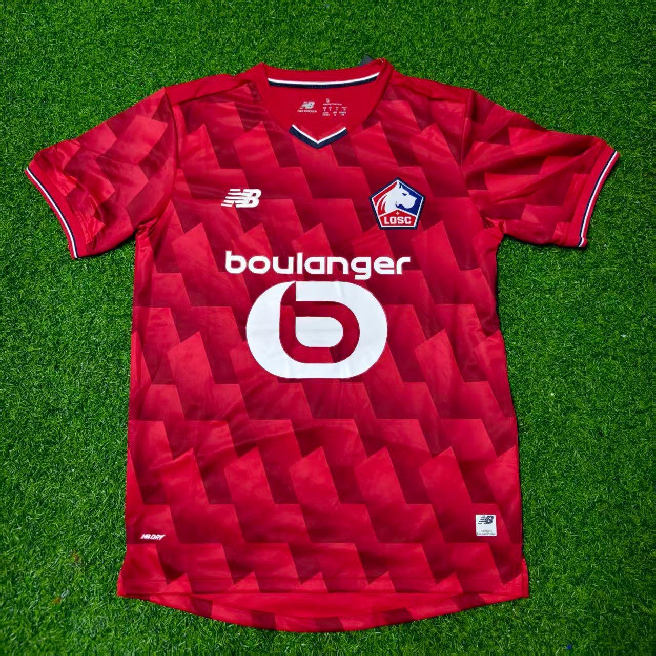 Yohan Cabaye #7 LOSC Lille Home Football Retro Football Jersey