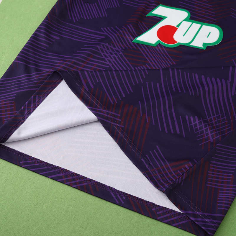 Fiorentina 1992/1993 Season Home Retro Football Jersey