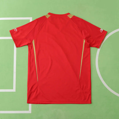 Liverpool 2005 Retro Away White Retro Football Jersey