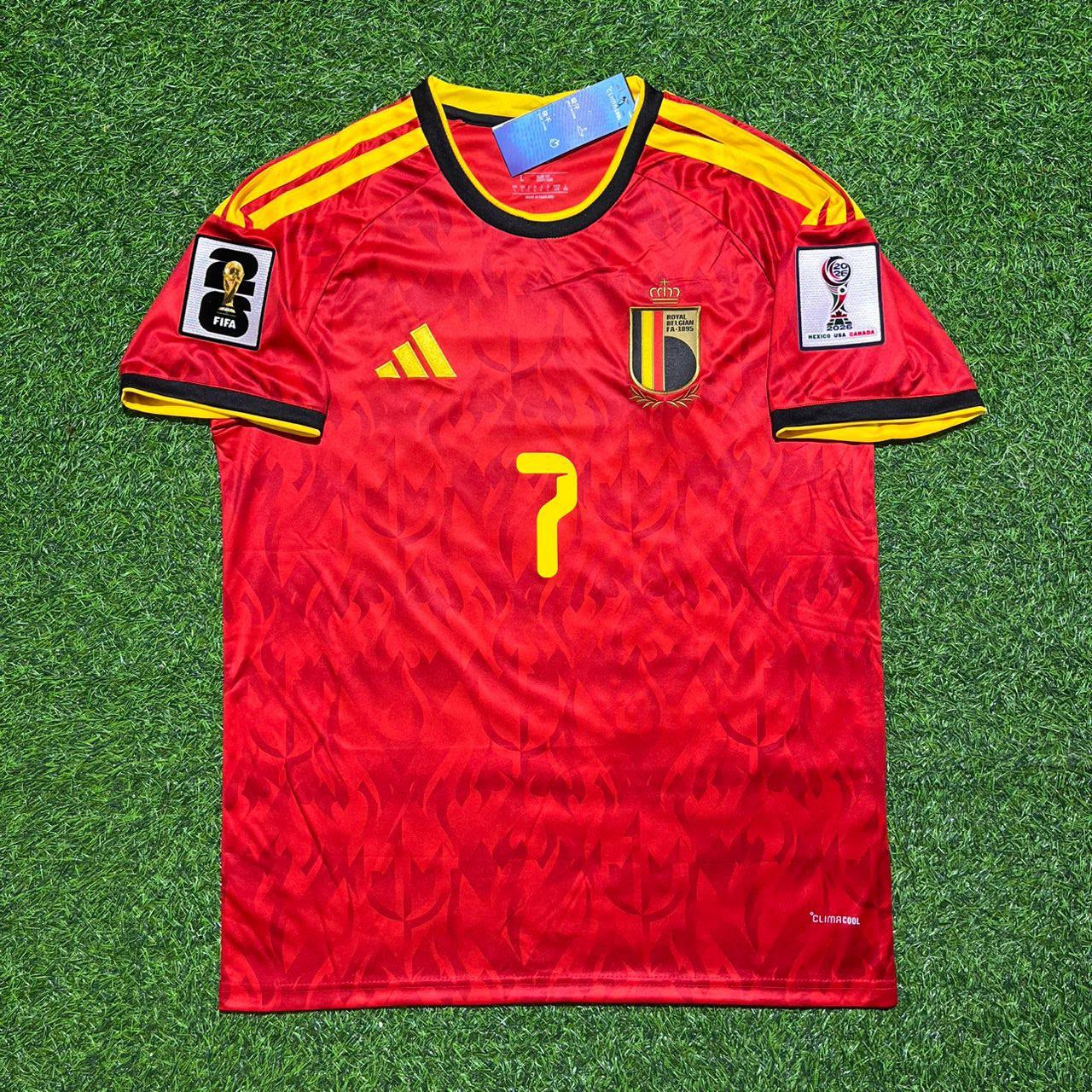 Kevin De Bruyne Belgique Belgien Belgie 2026 World Cup Football Jersey