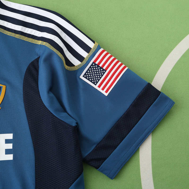 11/12 LA Galaxy Season Away Retro Blue Jersey Trikot Soccer Kit
