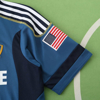 LA Galaxy 11/12 Season Away Retro Blue Football Jersey