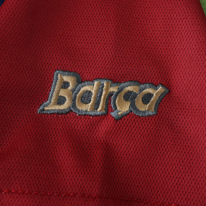 Barcelona 1998/99 Season Home Retro Football Jersey