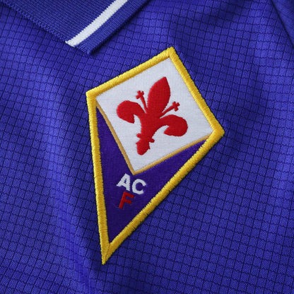 Fiorentina 1998 Home Kids Retro Football Jersey