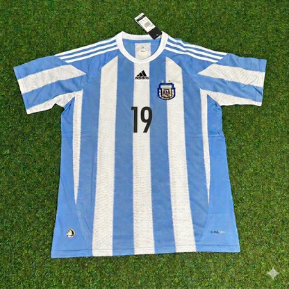 Argentina World Cup 2010 Diego Milito 19- Retro Football Jersey
