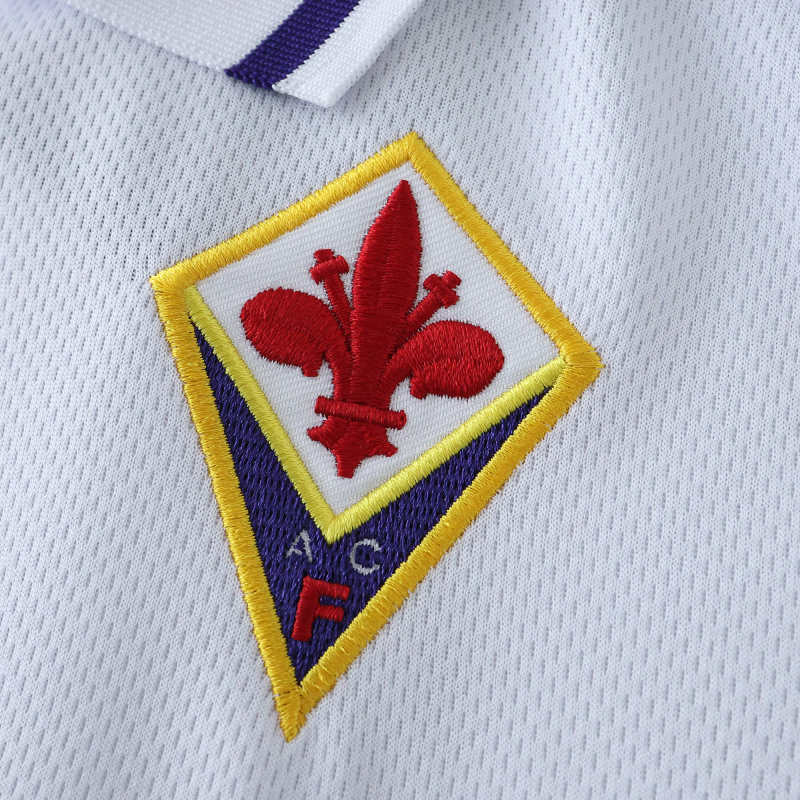 Fiorentina 1998 Away Kids Retro Football Jersey Kit