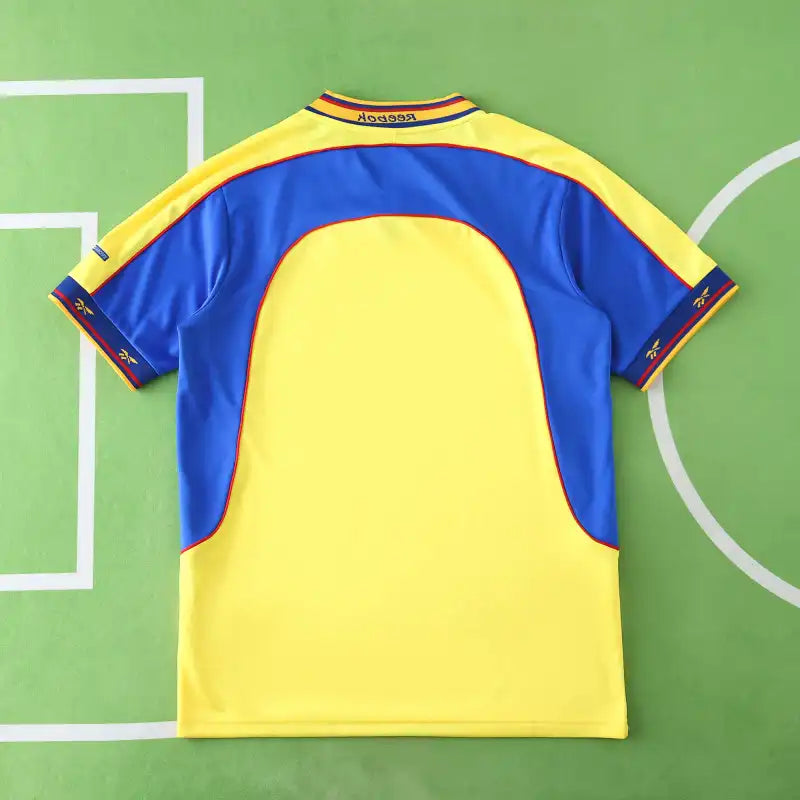 Colombia 2001 Home Field Yellow Retro Football Jersey