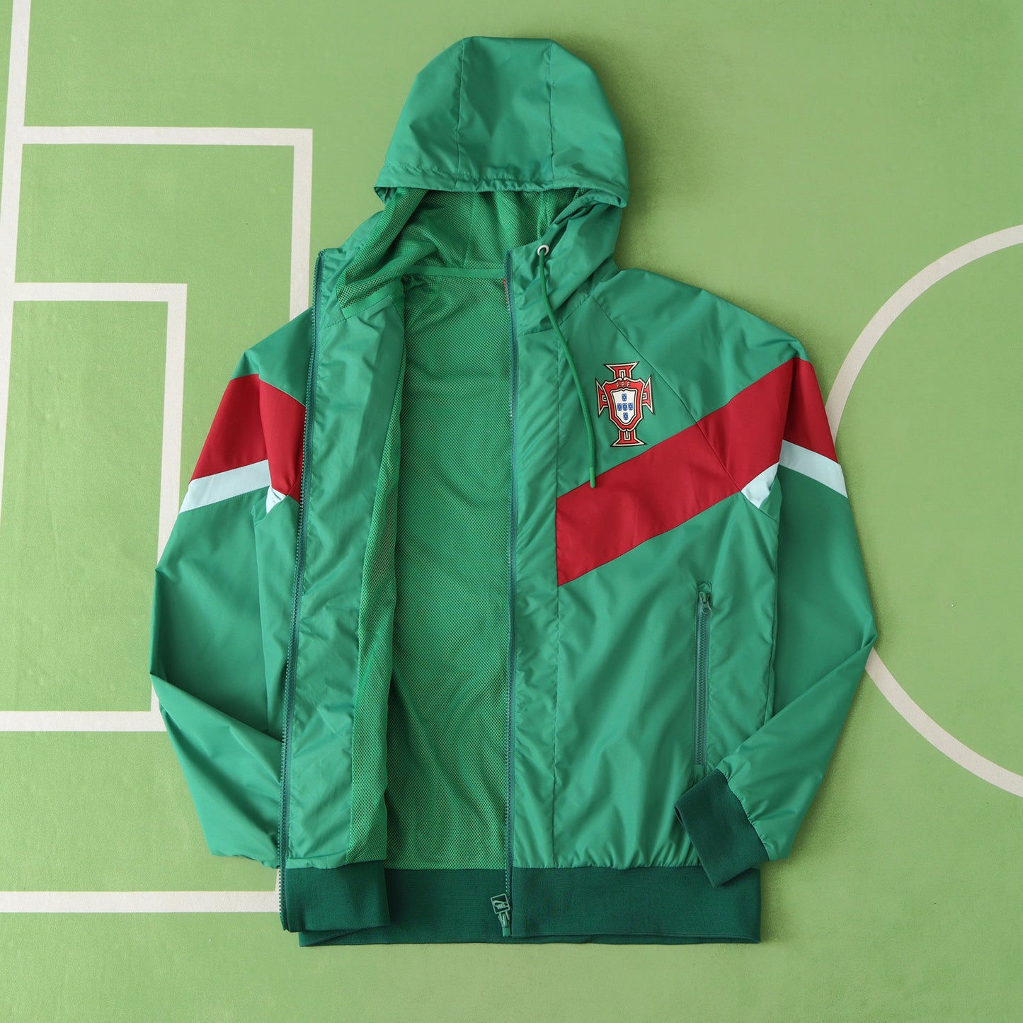 Portugal Green - Red Special Hoodie Windbreaker Paradise Edition