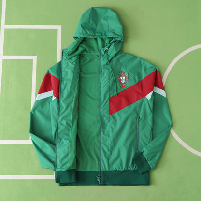 Portugal Green - Red Special Hoodie Windbreaker Paradise Edition