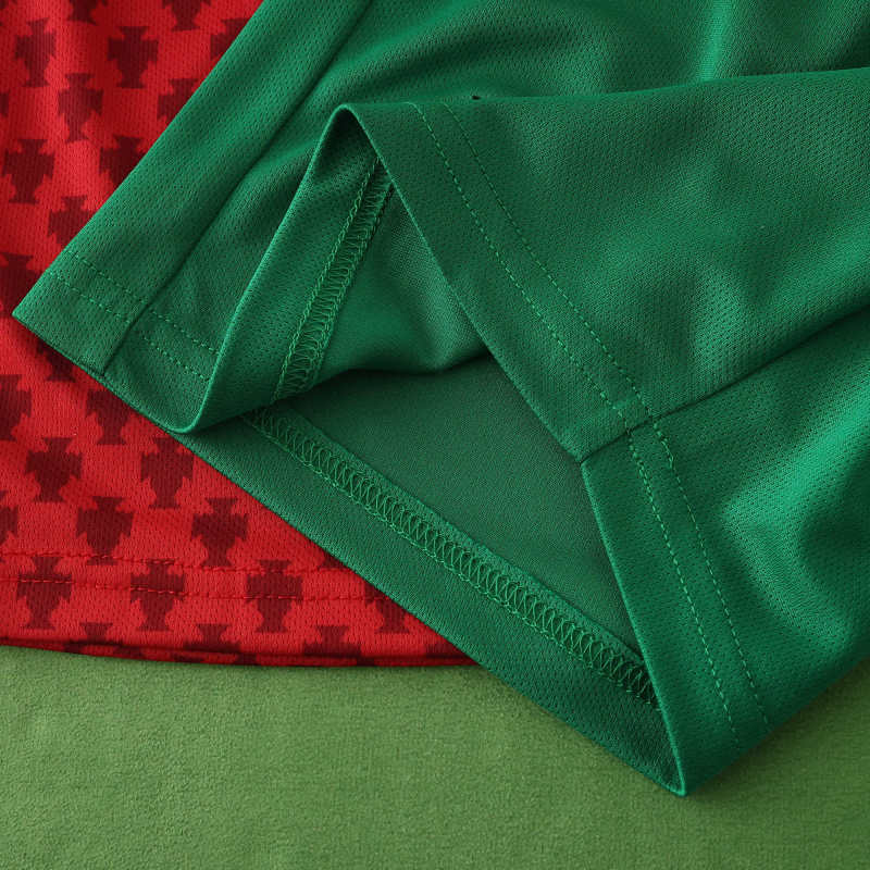 Portugal 2004 Season Home Kids Retro Football Jersey