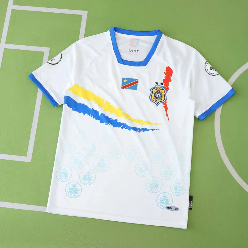 Democratic Republic of the Congo World Cup 2026 Away Football Jersey Shirt Trikot Maillot