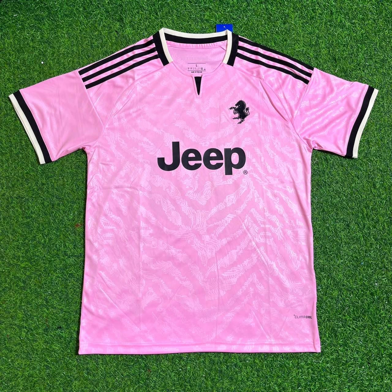 Randal Kolo Muani #9 Juventus 2026-2027 Away Pink Football Jersey