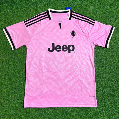 Francisco Conceição #7 Juventus 2026-2027 Away Pink Football Jersey