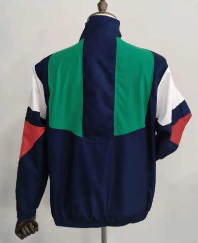 Italy World Cup 2026 Green Blue Windbreaker Jacket