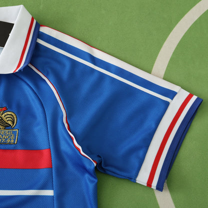 France 1998 Home Kids Kit Kindertrui (Ages 3-13)