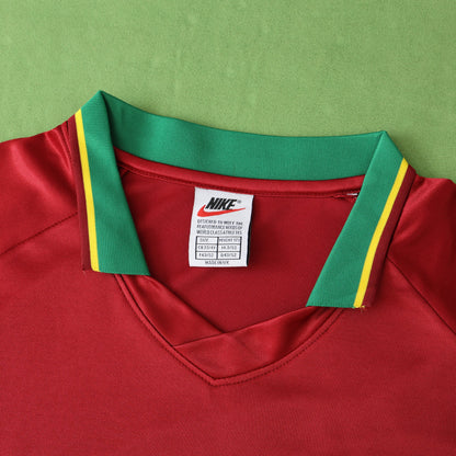 98 Season Portugal Home Football Jersey
