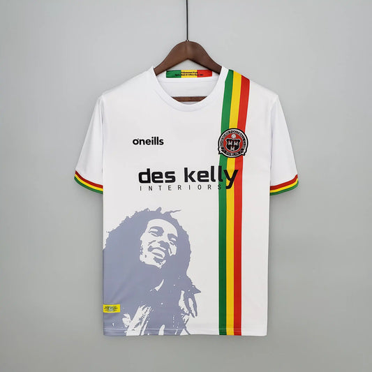 AFC AN Bob Marley Irland Bohemian FC Besonderes Gedenk-T-Shirt Trikot Maillot Camiseta Voetbaltrui