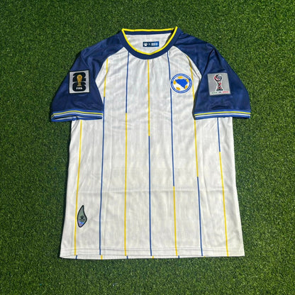Bosnia and Herzegovina World Cup 2026 White Football Jersey