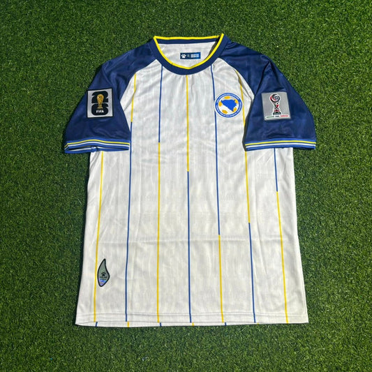 Bosnia and Herzegovina World Cup 2026 White Football Jersey