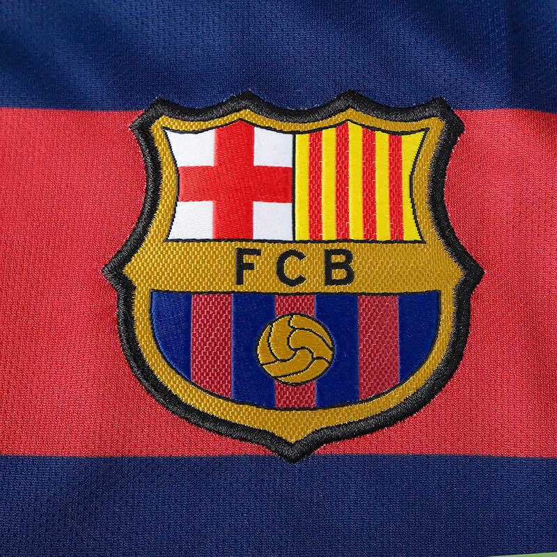 Barcelona 2015/16 Season Home Retro Football Jersey
