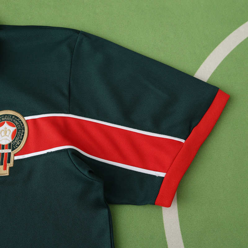 Morocco 1998 Home Season Retro Football Jersey Kit Edition 2