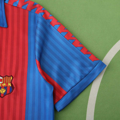 Barcelona 1989 Season Home Retro Football Jersey