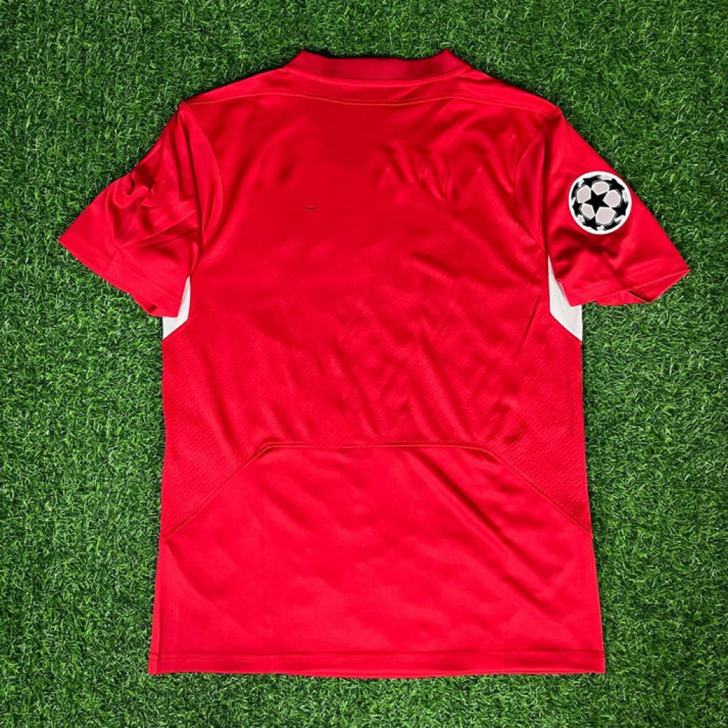 Liverpool 2005 Champions League Final Red Retro Football Jersey