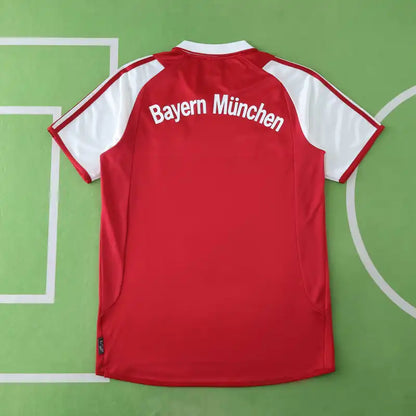 Bayern München 03/04 Season Home Red Retro Football Jersey