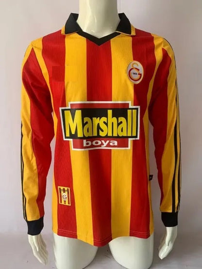 Galatasaray 1999 2000 Retro Long Sleeve Football Jersey Kit Forma