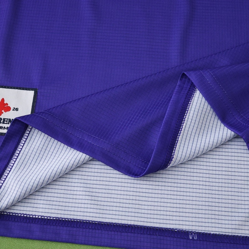 Fiorentina 1998 Season Home Long Sleeve Retro Football Jersey