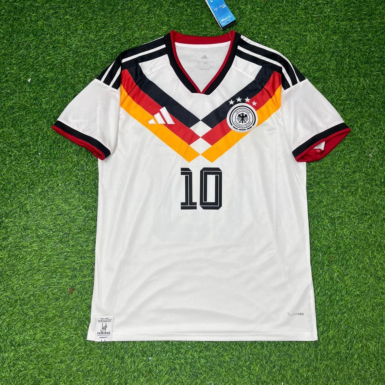 Lothar Matthäus Germany White Home Football Jersey Kit