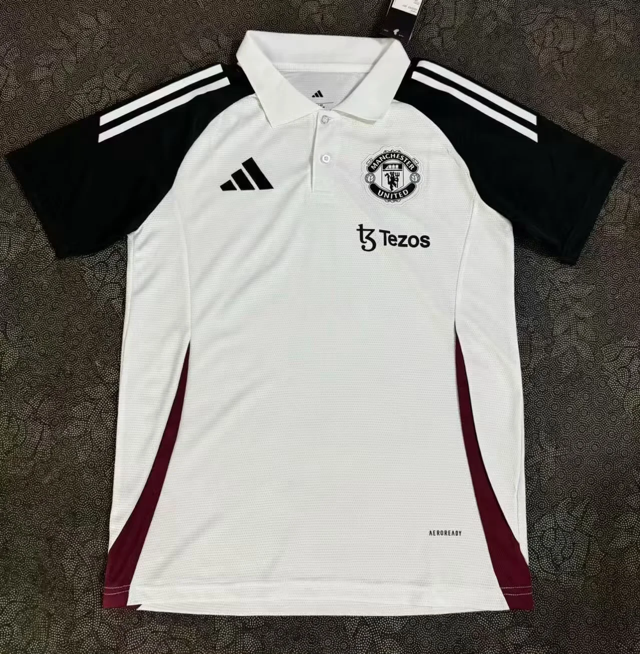 Manchester United New Polo Neck Polokragen Tshirt Paradise Edition
