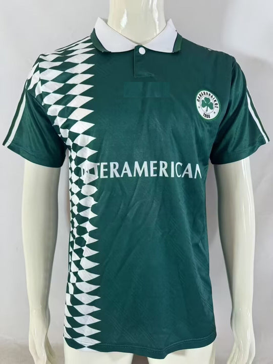 Retro Panathinaikos 1995-1996 Home Kit Jersey Soccer Kit