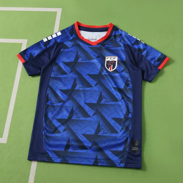 Cape Verde 2026 World Cup Kids Football Blue Jersey Kit Trikot Maillot