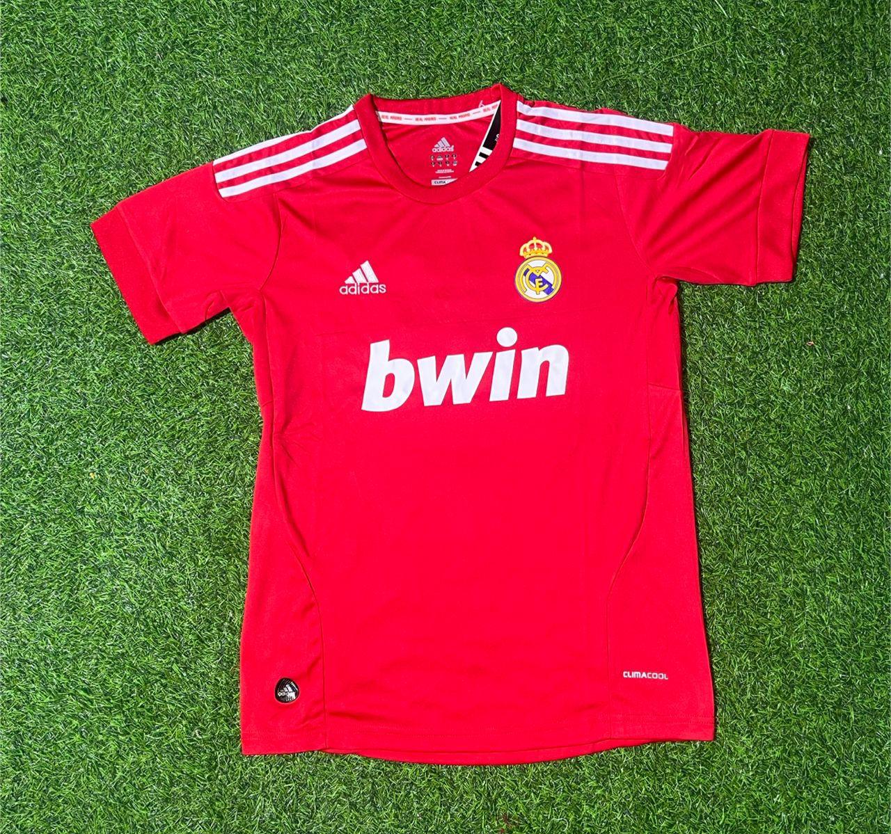 Pepe 3- Real Madrid 2011/2012 Red Football Jersey