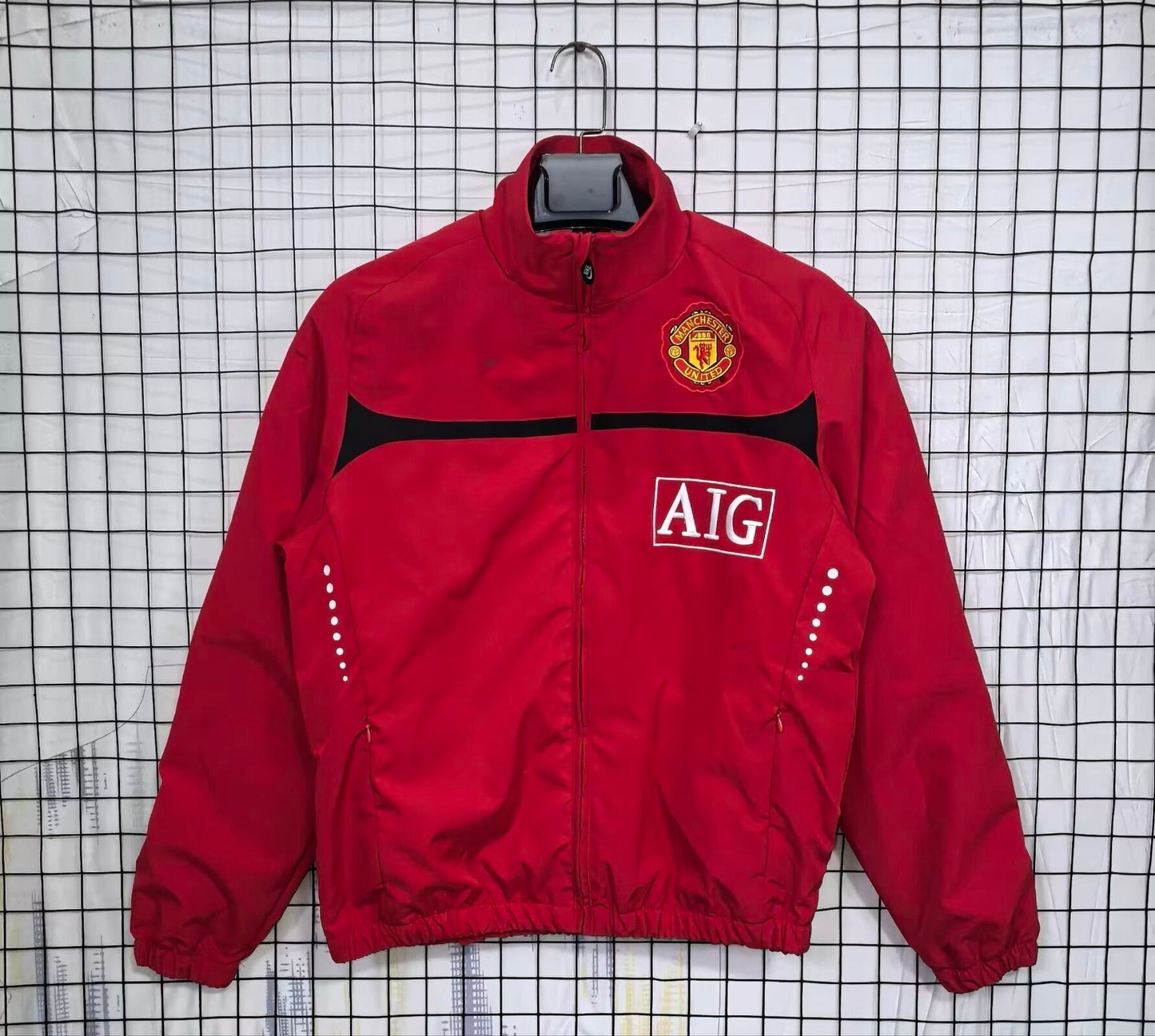 Manchester United 2010 Retro Windbreaker Jacket Jersey