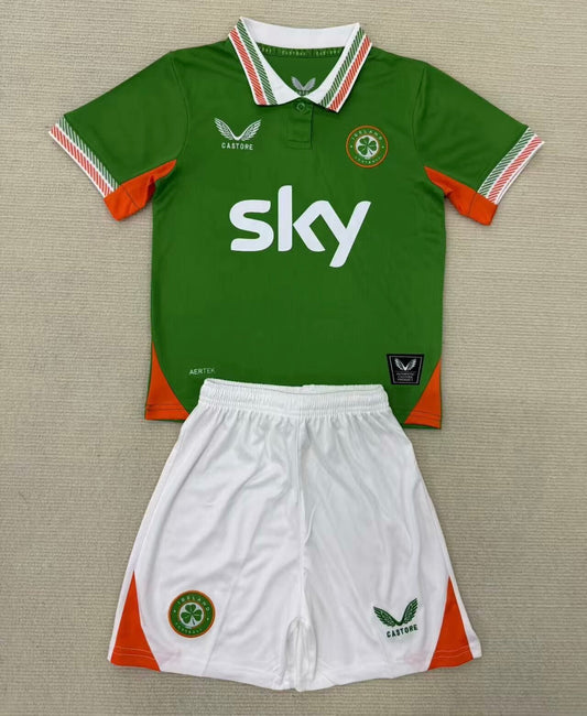 Ireland 25-26 Home Green Football Kids Jersey | Special Edition