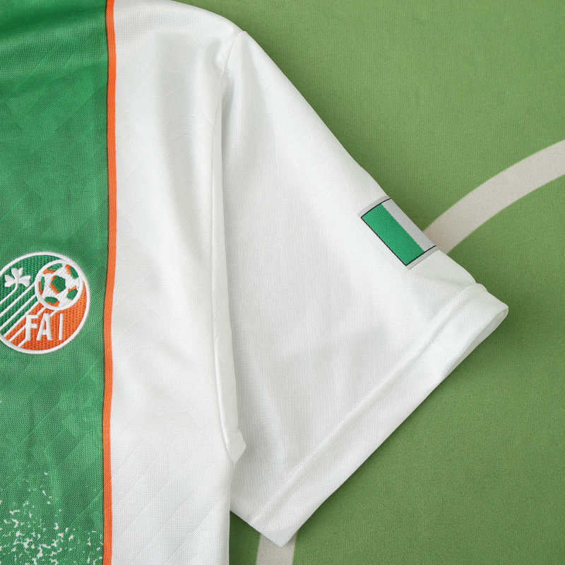 John Aldridge Ireland 1994 Season Away Retro Football Jersey Collection