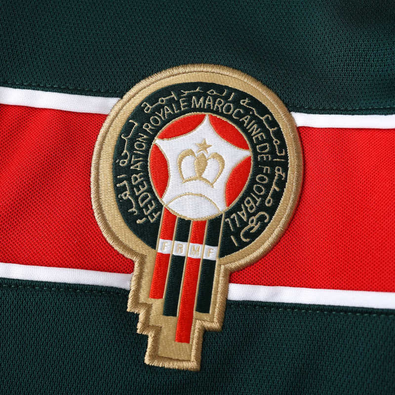 Morocco 1998 Home Season Retro Football Jersey Kit Edition 2