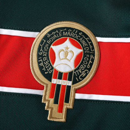 Morocco 1998 Home Season Retro Football Jersey Kit Edition 2
