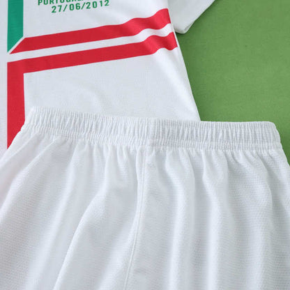 Portugal 2012 Season Home Kids Retro Football Jersey