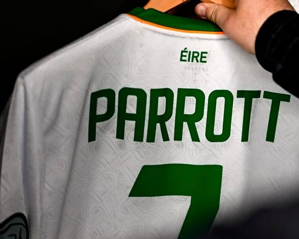 Ireland Troy Parrott World Cup Football Jersey Kit